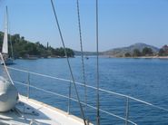 Auf dem Weg von Zut nach Piskera. Die Durchfahrt Mala Proversa zwischen Dugi Otok und Kornat