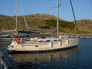 Unsere Segelyacht "Modri Div", eine Bavaria 46, Jahrgang 2005 (Bild Jörg)