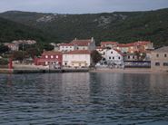 Am Abend in Martinscika, ein ganz kleiner Hafen